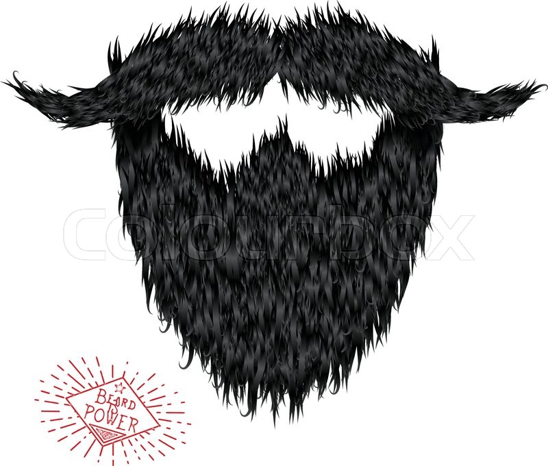 800x680 hairy curly hipster strong beard drawing - Beard Drawing