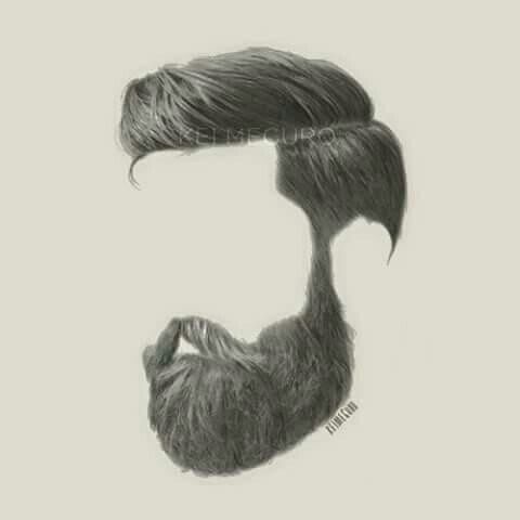480x480 with a beard he is nicest on we heart it - Beard Drawing
