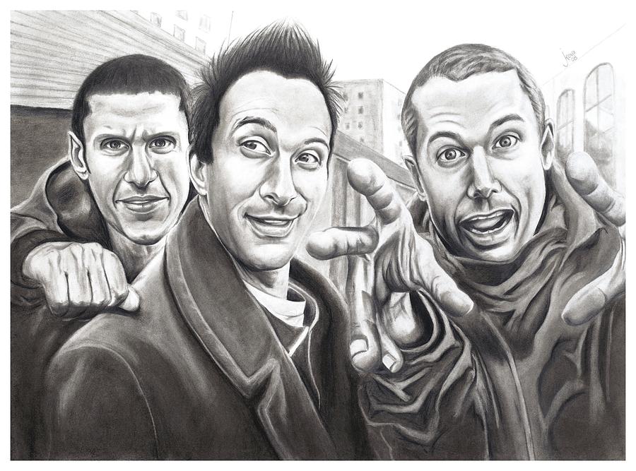 900x667 beastie boys drawing - Beastie Boys Drawing