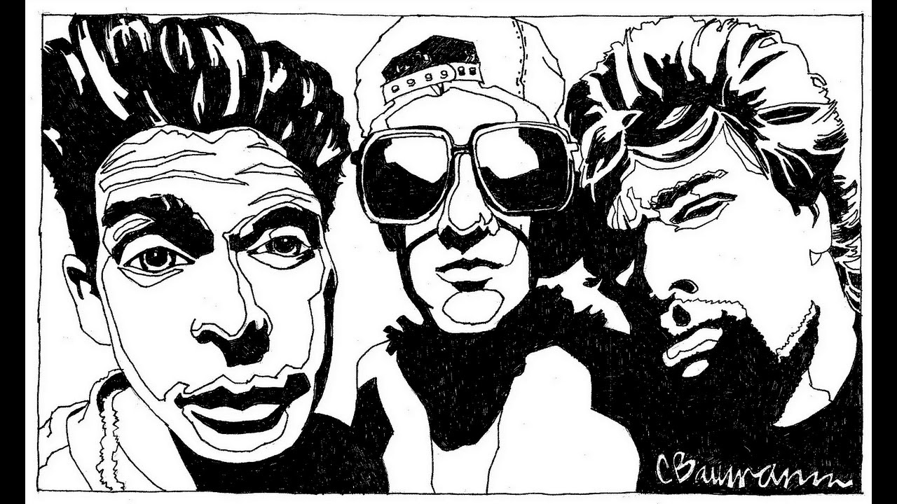 1280x720 beastie boys greatest hits full album - Beastie Boys Drawing
