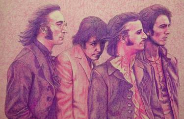 375x243 the beatles drawing - Beatles Drawing
