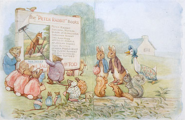 371x242 beatrix potter society of illustrators - Beatrix Potter Drawings