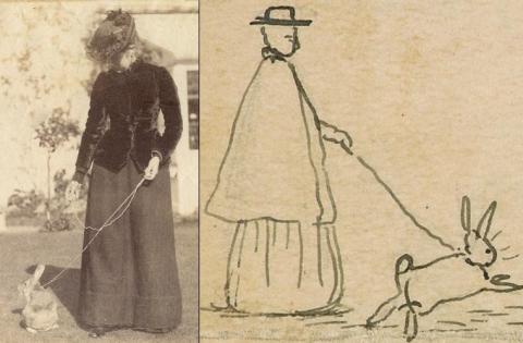 480x315 beatrix potter the picture letters the morgan library museum - Beatrix Potter Drawings