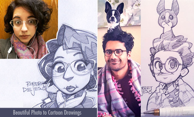 660x400 Beautiful Photo To Cartoon Drawings - Beautiful Cartoon Drawing