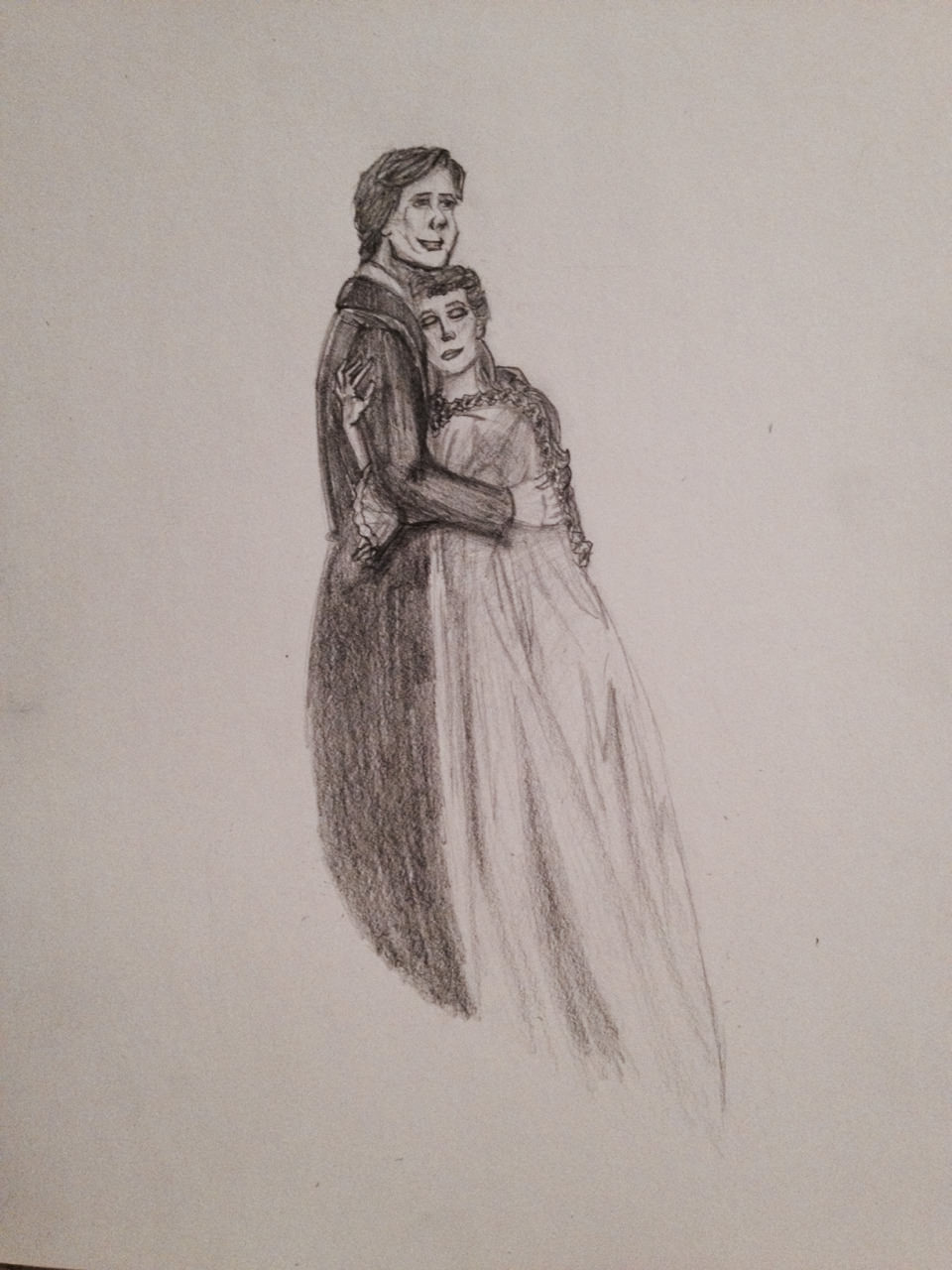 Beautiful Couple Drawing