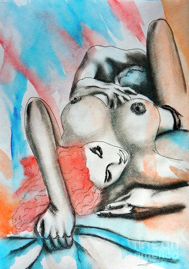 634x900 Beautiful Romantic Couple Drawing - Beautiful Couple Drawing