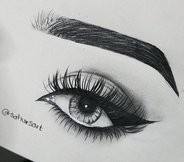 640x562 Paint Like Picasso Drawings, Art Sketches, Art Inspo - Beautiful Eyes Drawing