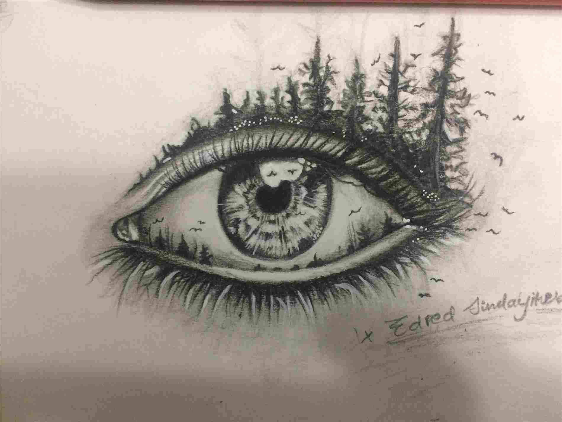 1899x1424 Eye To Draw An Eye With Pencil Youtuberhyoutubecom Beautiful Eyes - Beautiful Eyes Drawing