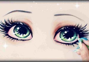 300x210 Cute Beautiful Eyes Drawing Anime U Easy Manga How - Beautiful Eyes Drawing