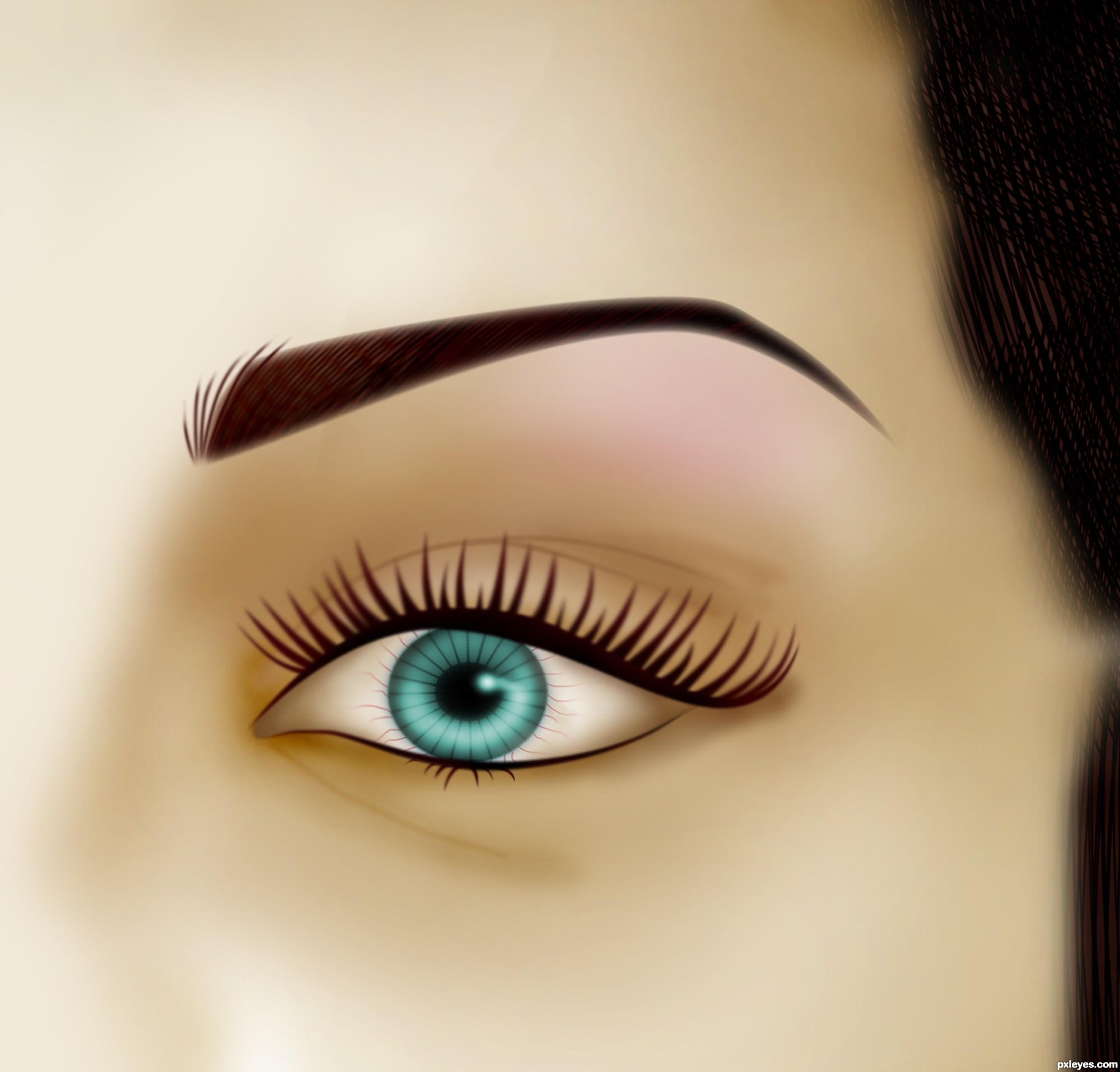 2000x1915 Beautiful Eye Picture - Beautiful Eyes Drawing