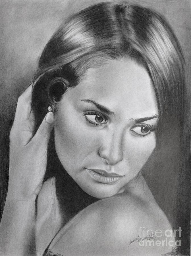 672x900 Pencil Drawing Beautiful Girl Drawing - Beautiful Girl Drawing
