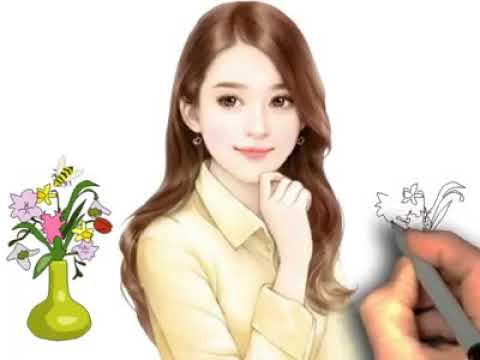 480x360 How To Draw A Beautiful Girl Face Videos Drawing Pretty And Cute - Beautiful Girl Face Drawing