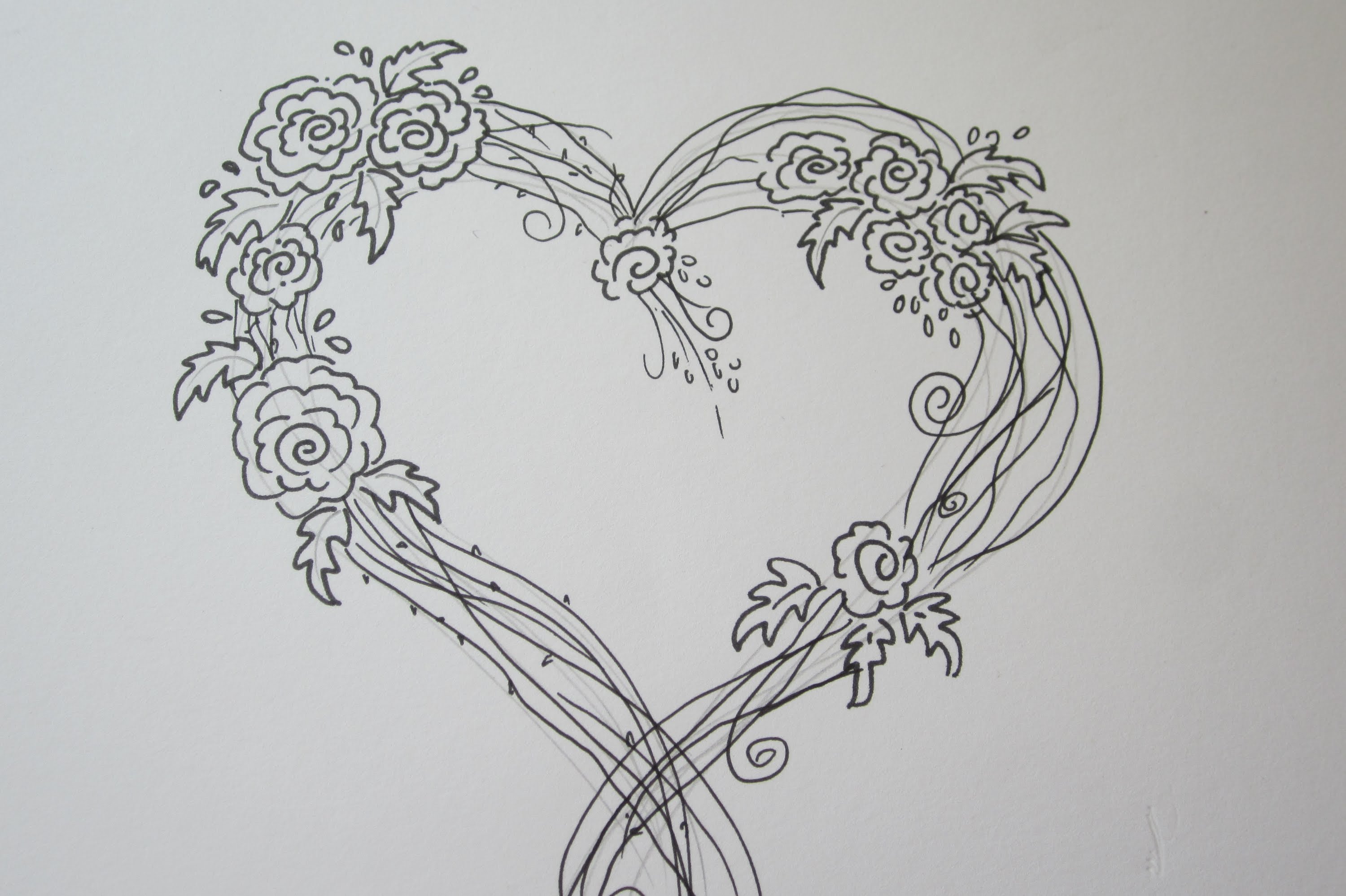 Beautiful Heart Drawings at Explore collection of