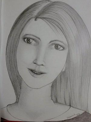 300x400 beautiful lady from fairy tale - Beautiful Lady Drawing