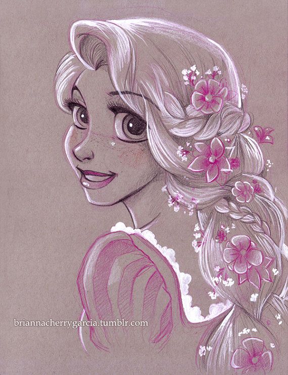 570x741 X Col Erase Pencil, Ebony Pencil, Colored Pencil, And Gouache - Beautiful Princess Drawing