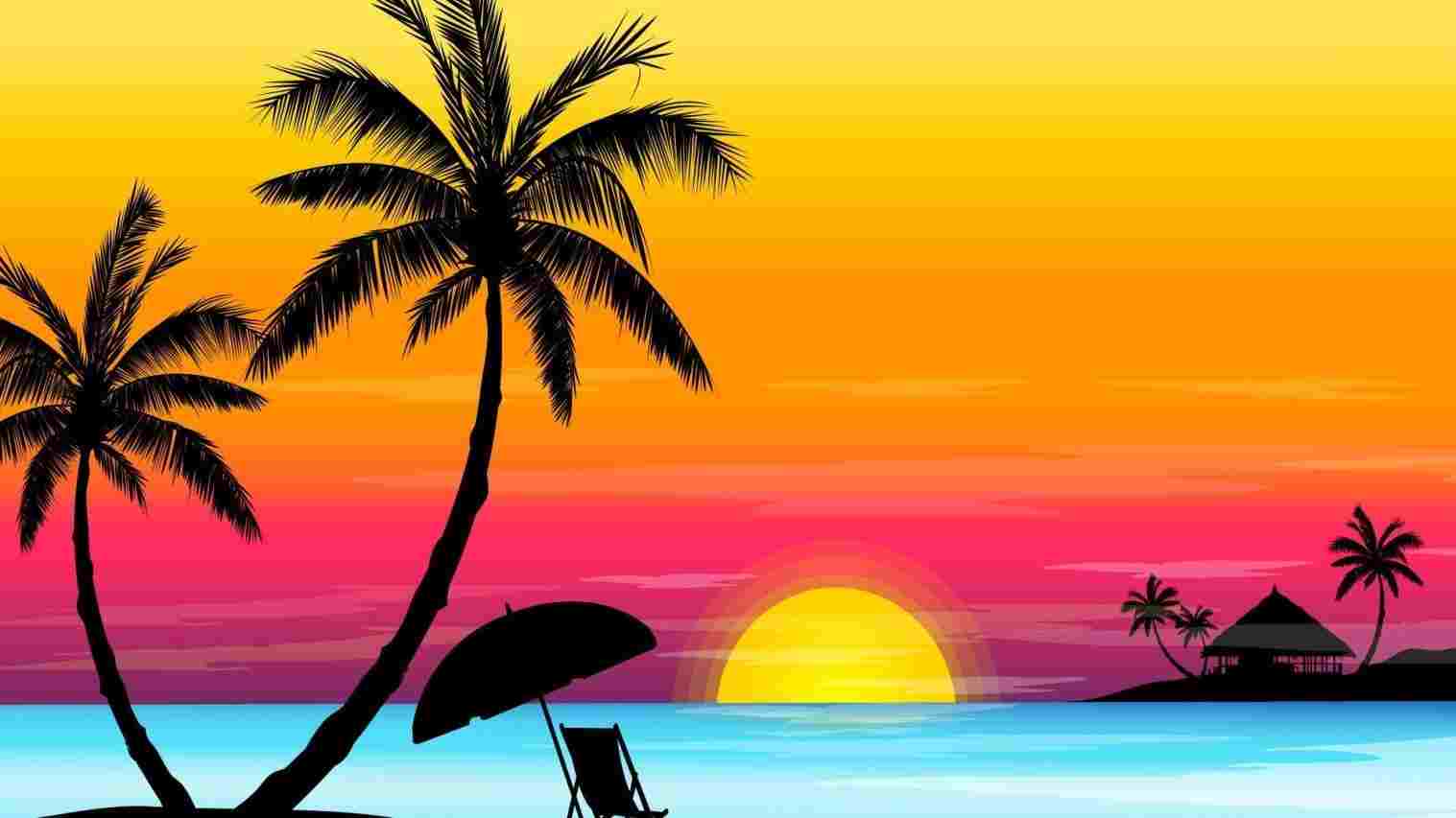 Beautiful Sunset Drawing at Explore collection of