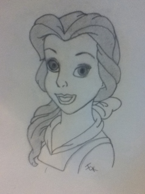 478x640 how to draw belle from beauty and the beast! - Beauty And Beast Drawing