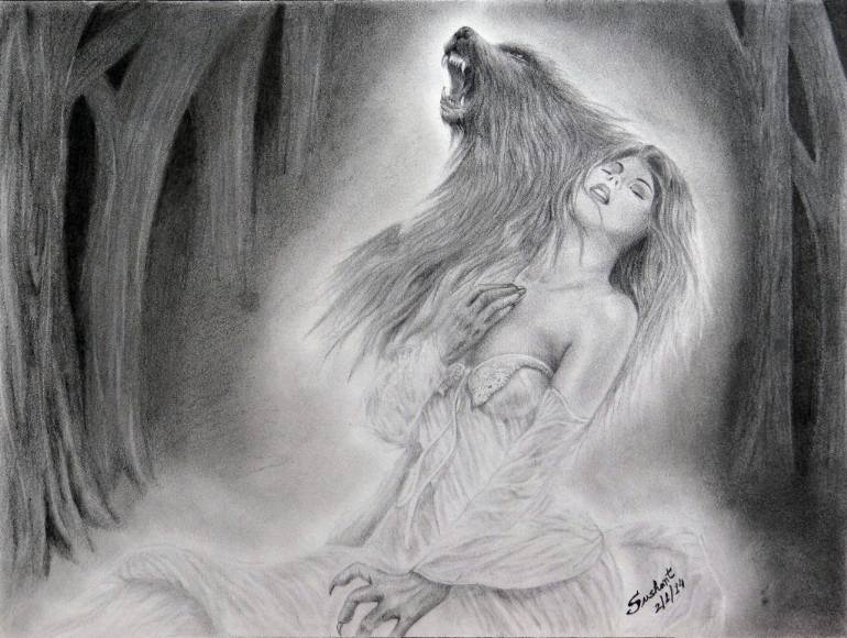 770x580 Beauty The Beast Drawing - Beauty And The Beast Drawing
