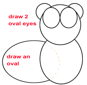 300x293 how to draw a cartoon beaver with easy step - Beaver Cartoon Drawing