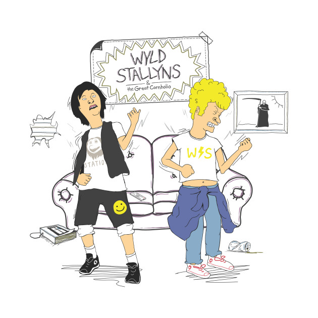 630x630 billvis butt ted - Beavis And Butthead Drawing