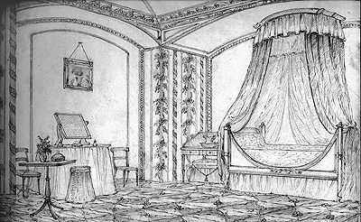 400x246 Bedrooms The Regency Town House - Bedroom Drawings