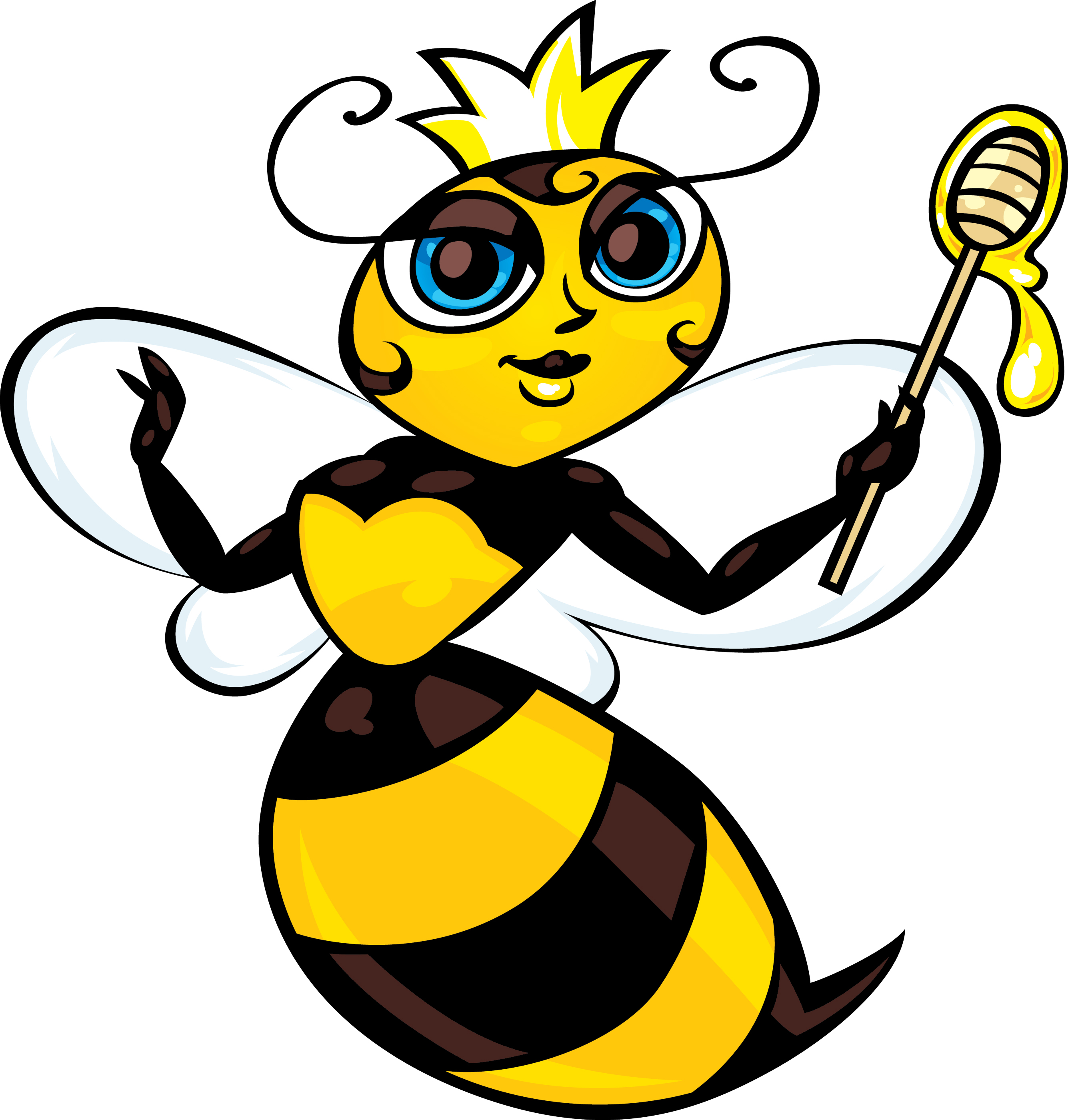 2670x2800 bees honey bee transparent png clipart free download - Bee Drawin...