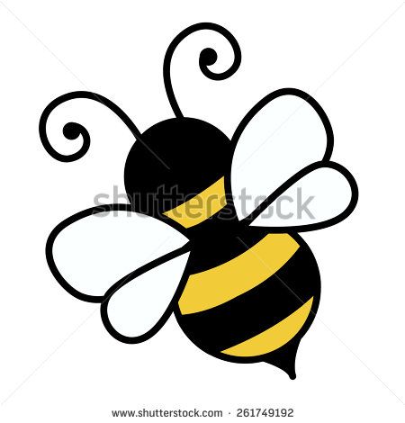 450x470 Bumble Bee Drawing Clipart - Bee Drawing Cartoon
