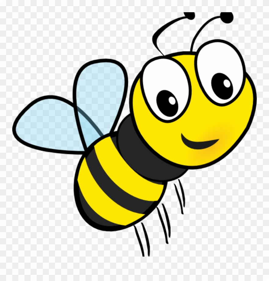 880x920 Clipart Of Bumble Bees Bumblebee Picture Transparent - Bee Drawing Cartoon