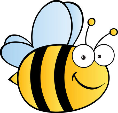 457x435 Clipart Bee Sketch Fun Pics Images - Bee Drawing Cartoon