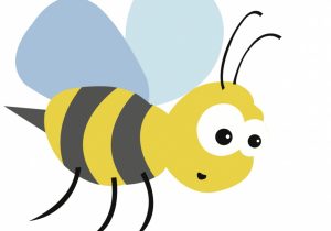 300x210 Drawing Of Bees How To Draw A Cartoon Bee - Bee Drawing Easy