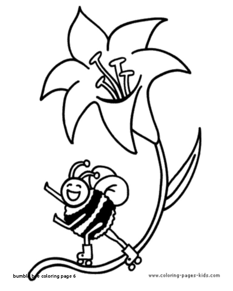 768x960 Bumble Bee Coloring - Bee Line Drawing