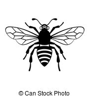 180x195 Bee Line Art Desktop Backgrounds - Bee Line Drawing