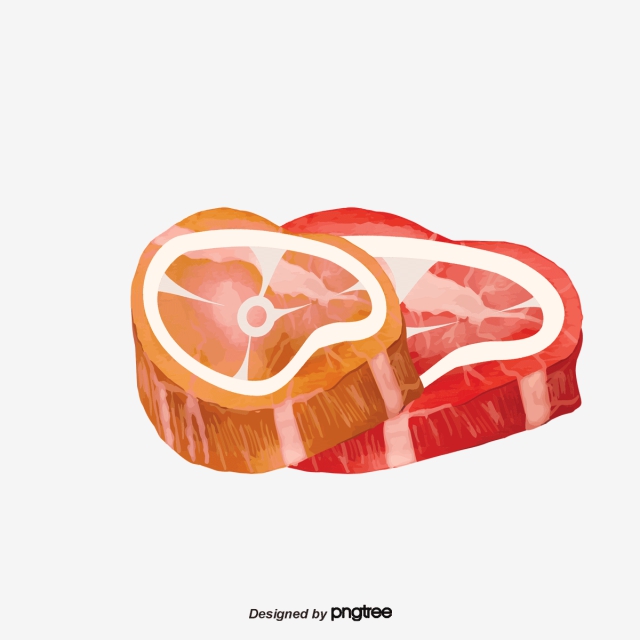 640x640 vector hand painted delicious steak, beef, vector diagram, hand - Beef Drawing