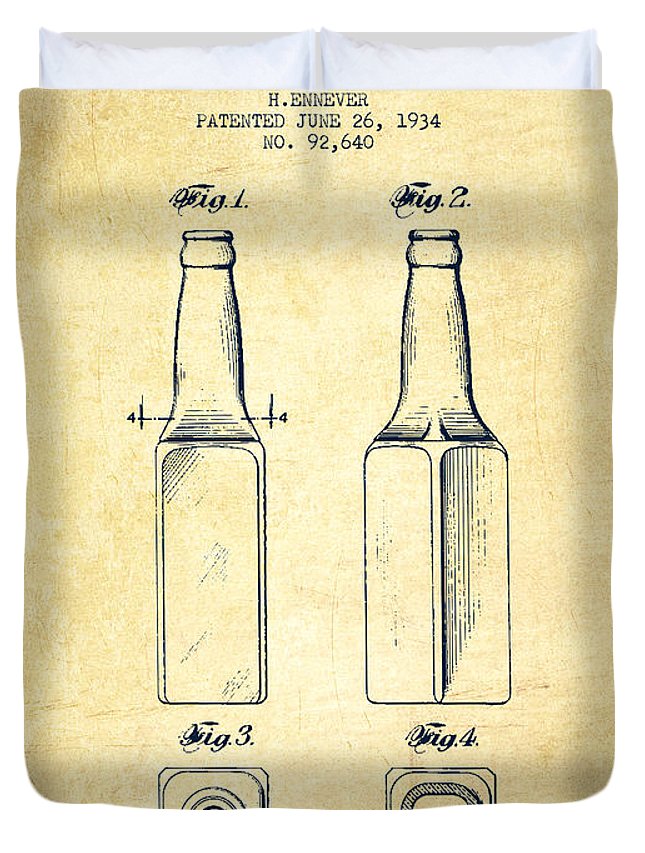 645x853 beer bottle patent drawing - Beer Bottle Drawing