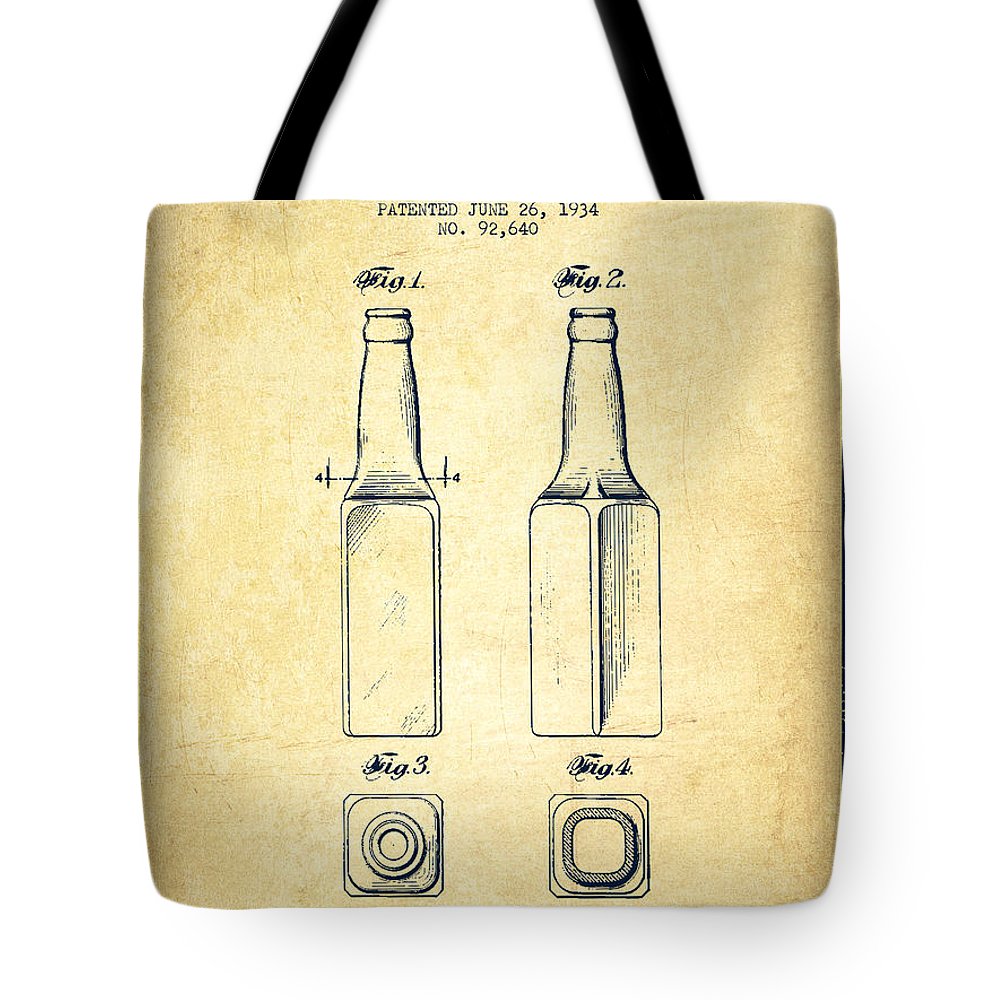 1000x1000 beer bottle patent drawing - Beer Bottle Drawing