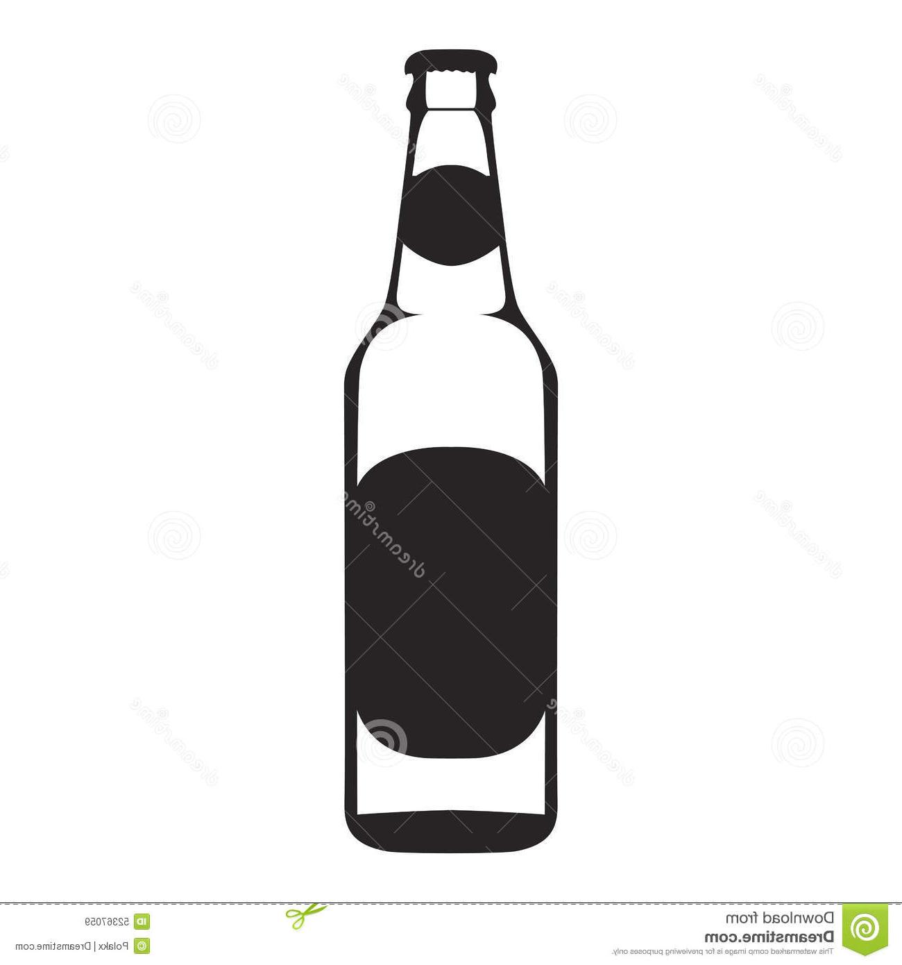 1300x1390 hd silhouette bottled beer black bottle drawing - Beer Bottle Drawing