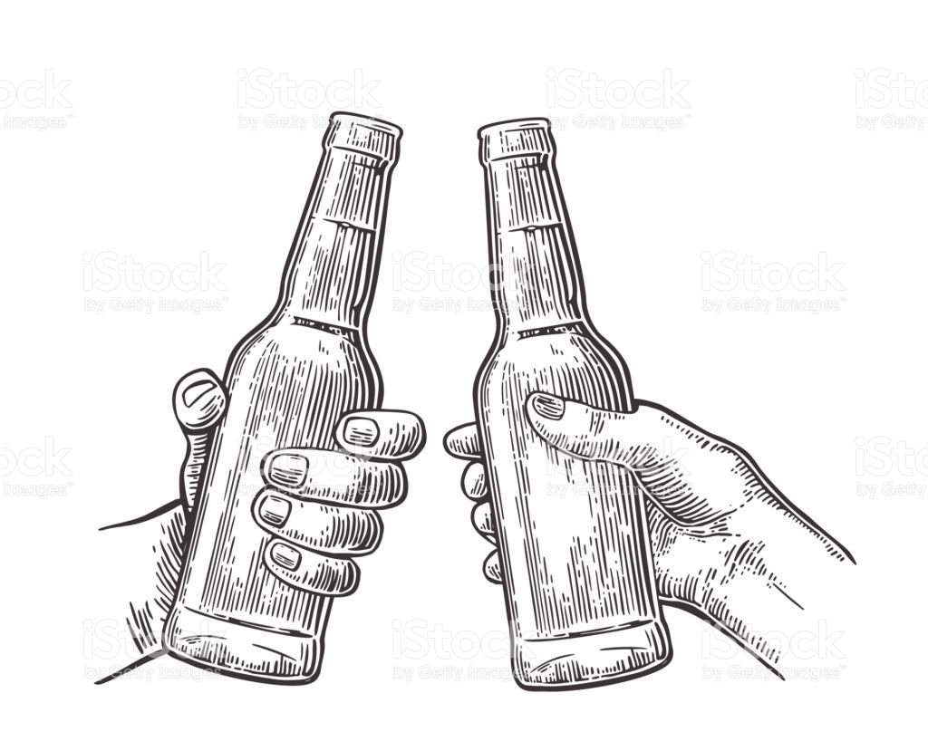 Beer Bottle Drawing at Explore