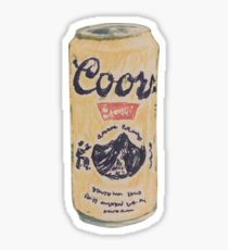 210x230 beer can drawing stickers redbubble - Beer Can Drawing