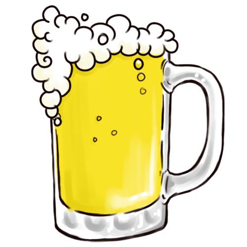 500x500 wikihow to draw a beer mug - Beer Drawing