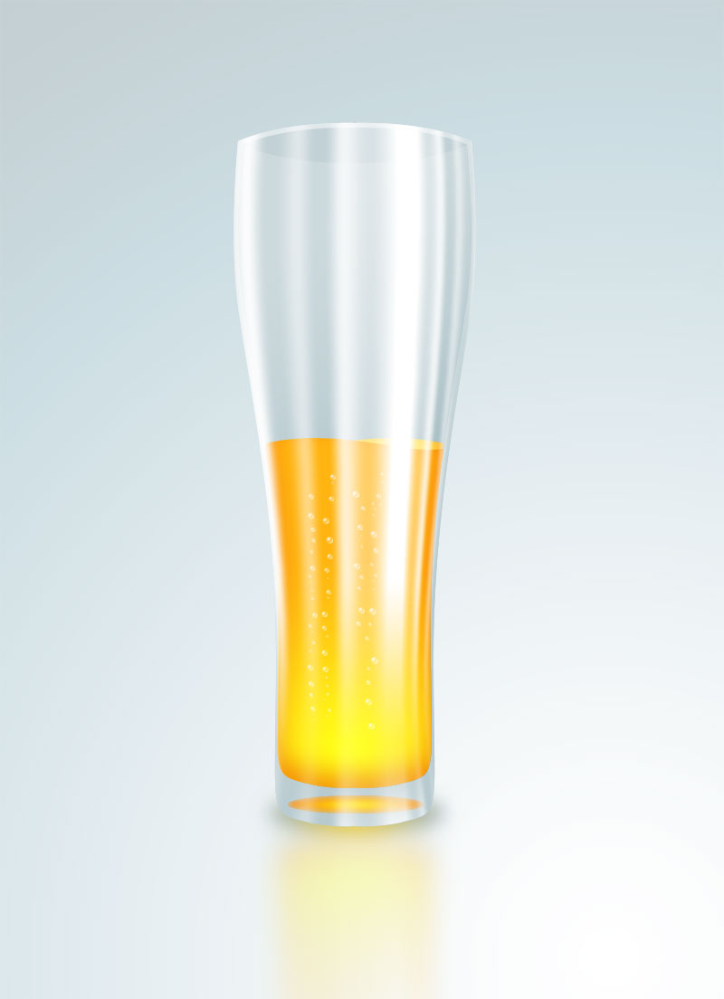 800x1104 Illustrating A Cool Glass Of Beer - Beer Glass Drawing