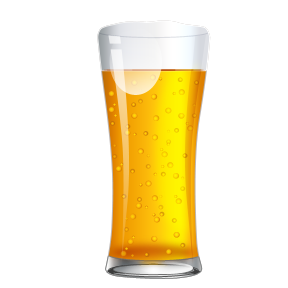 288x288 beer clip pint transparent png clipart free download - Beer Glass Drawing