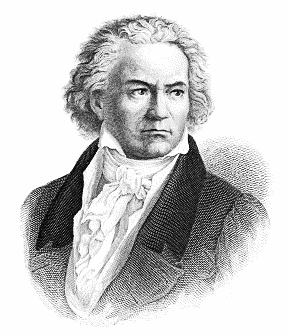 288x336 Beethoven Drawing - Beethoven Drawing