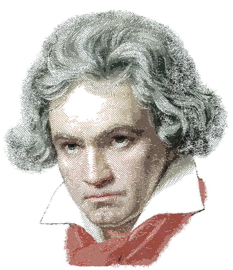 779x900 Ludwig Van Beethoven - Beethoven Drawing