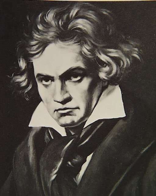512x640 Portraits Of Beethoven - Beethoven Drawing