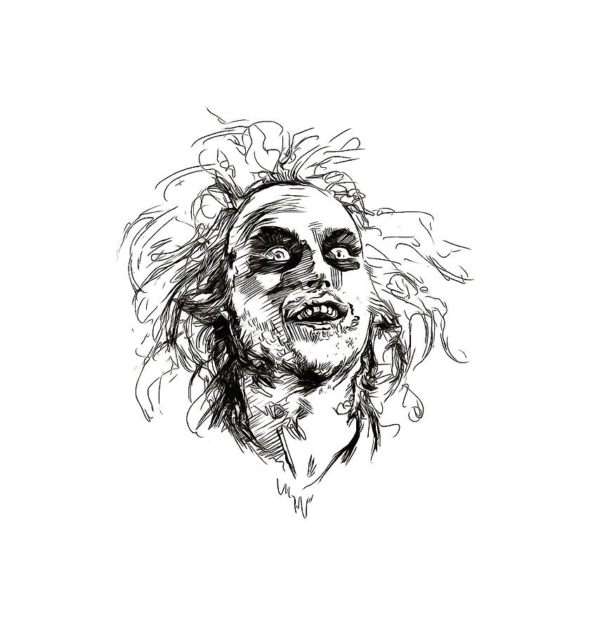 847x900 beetlejuice drawing - Beetlejuice Drawings