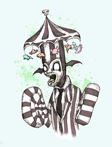 229x300 beetlejuice drawings pixels - Beetlejuice Drawings