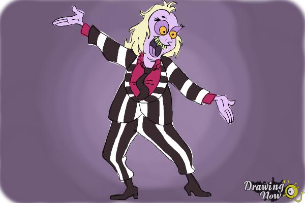 600x400 how to draw beetlejuice - Beetlejuice Drawings