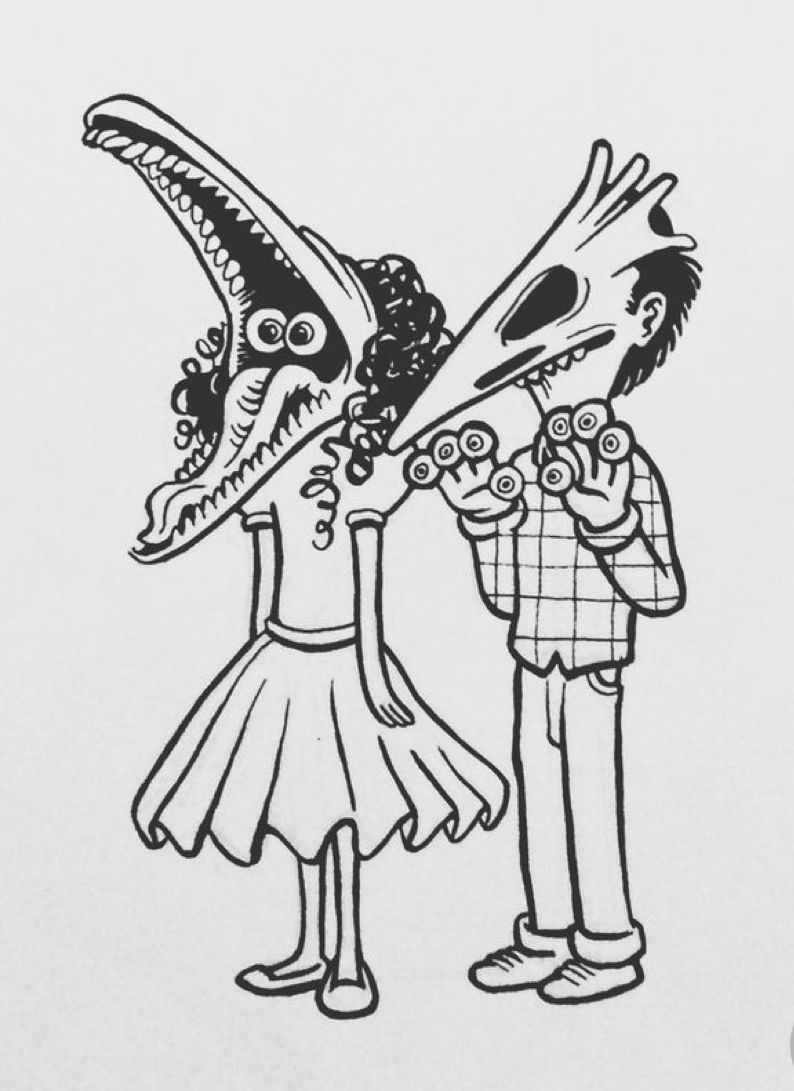 794x1091 rock painting ideas in beetlejuice tattoo - Beetlejuice Drawings