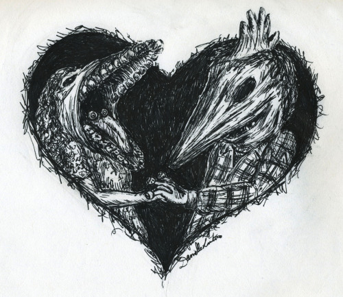 500x433 beetlejuice ink drawings pen artists on tumblr inktober - Beetlejuice Drawings