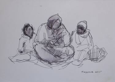 375x268 homeless immigrants beggar drawing - Beggar Drawing